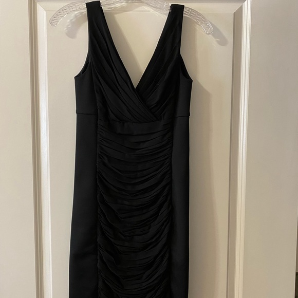 White House Black Market Sleeveless Ruched Dress - Picture 8 of 8